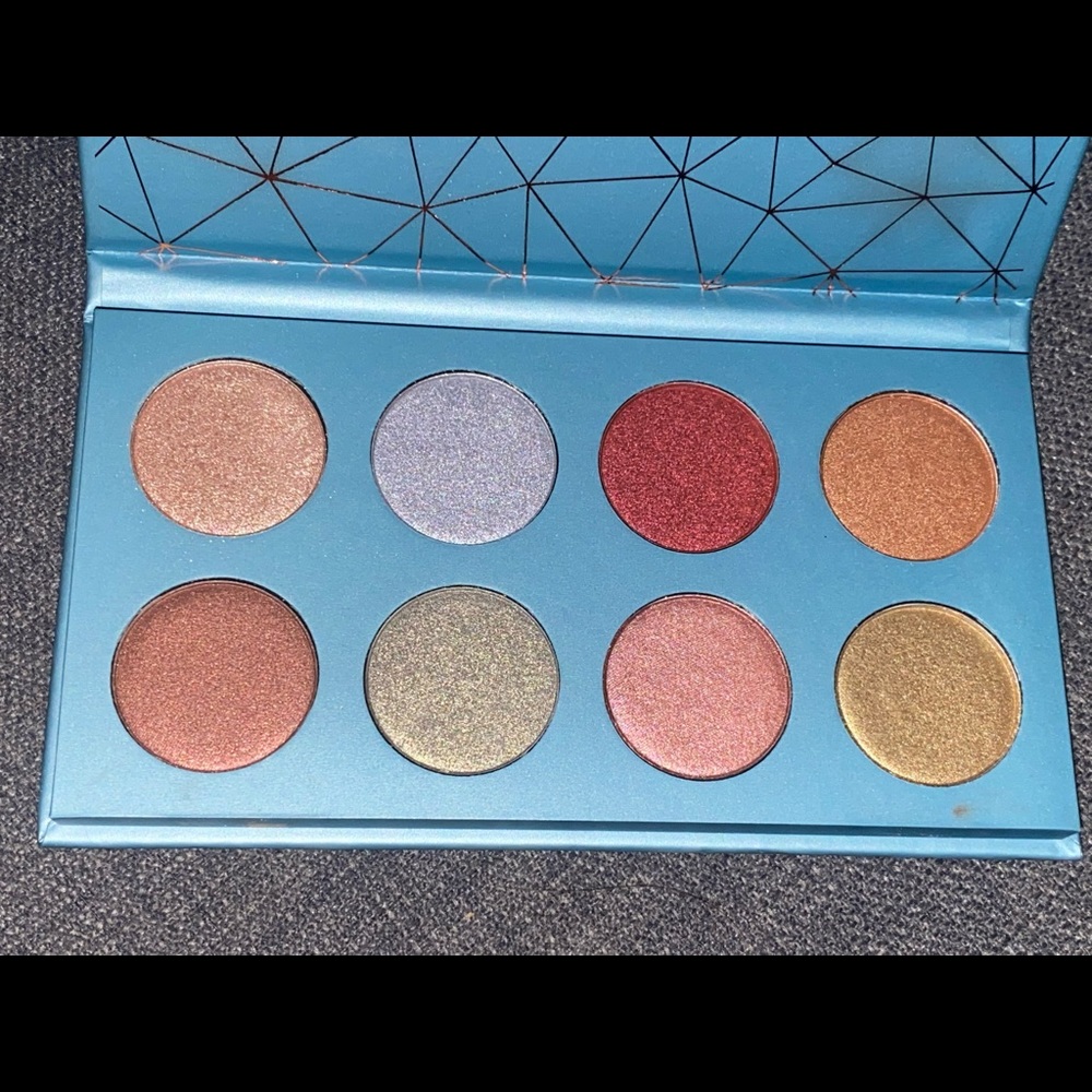 Semi-precious colourpop eyeshadow palate
